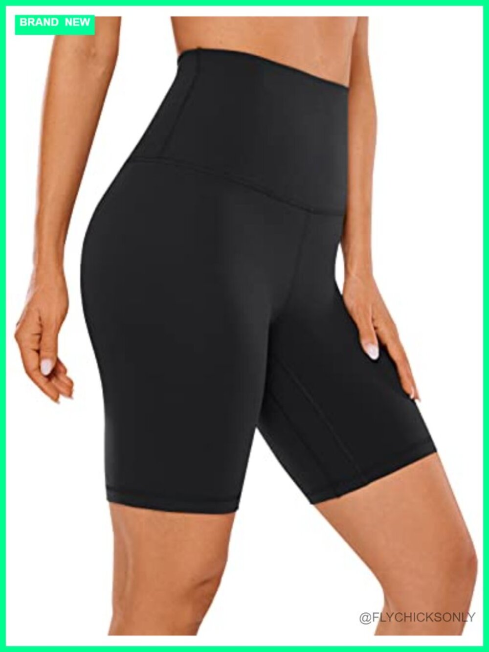 Super High Waist Biker Shorts 8" Buttery Soft Stretchy Yoga Gym